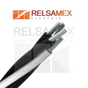 Cable de energia XLP URD aluminio cuadruplex