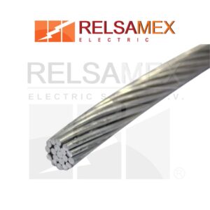 Cable de acero galvanizado para retenida cal. 3/8" marca CAMESA